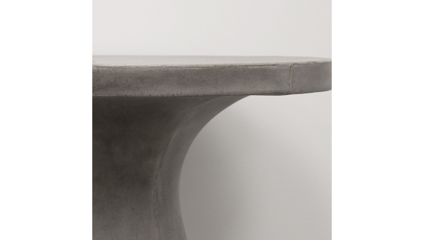 Corfu Concrete Pedestal Table - McGreals