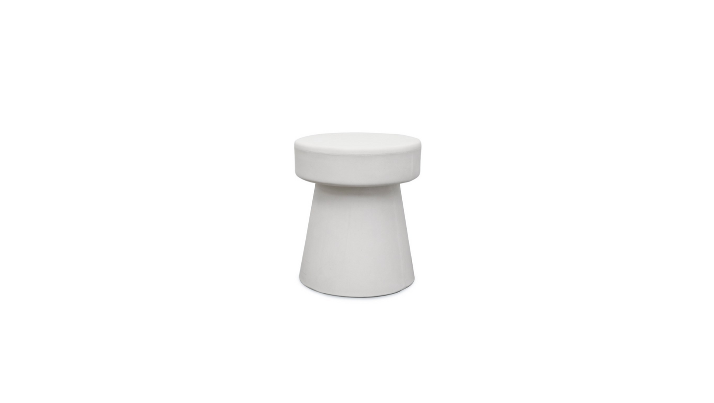 Mushroom Concrete Stool / Side Table - McGreals