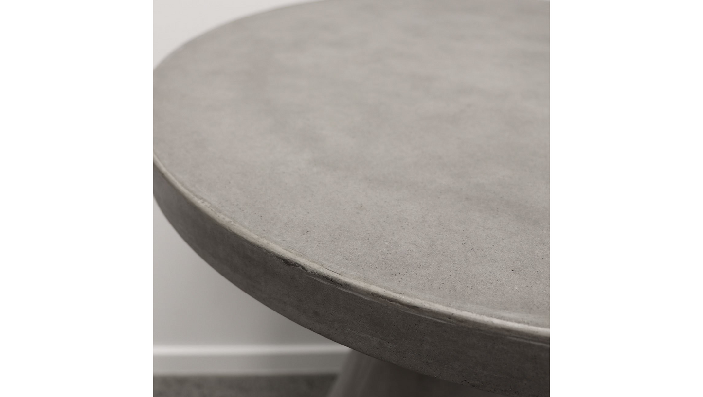 Corfu Concrete Pedestal Table - McGreals