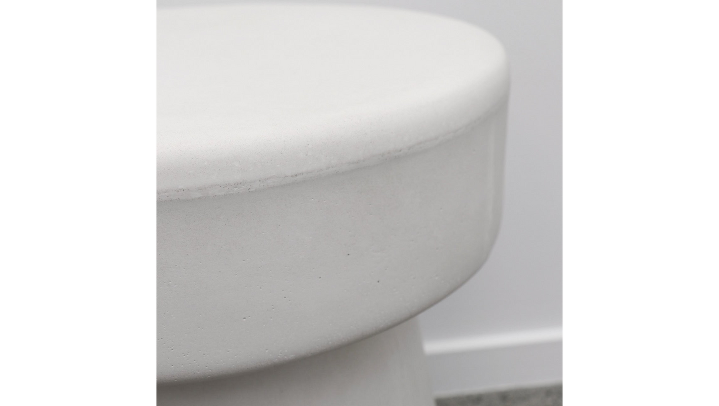 Mushroom Concrete Stool / Side Table - McGreals