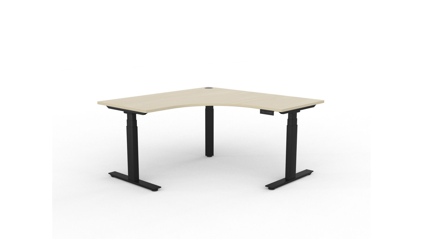 Desks Agile Electric 90° Workstation