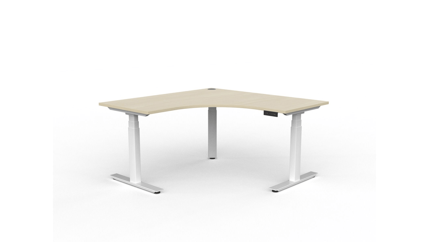 Desks Agile Electric 90° Workstation