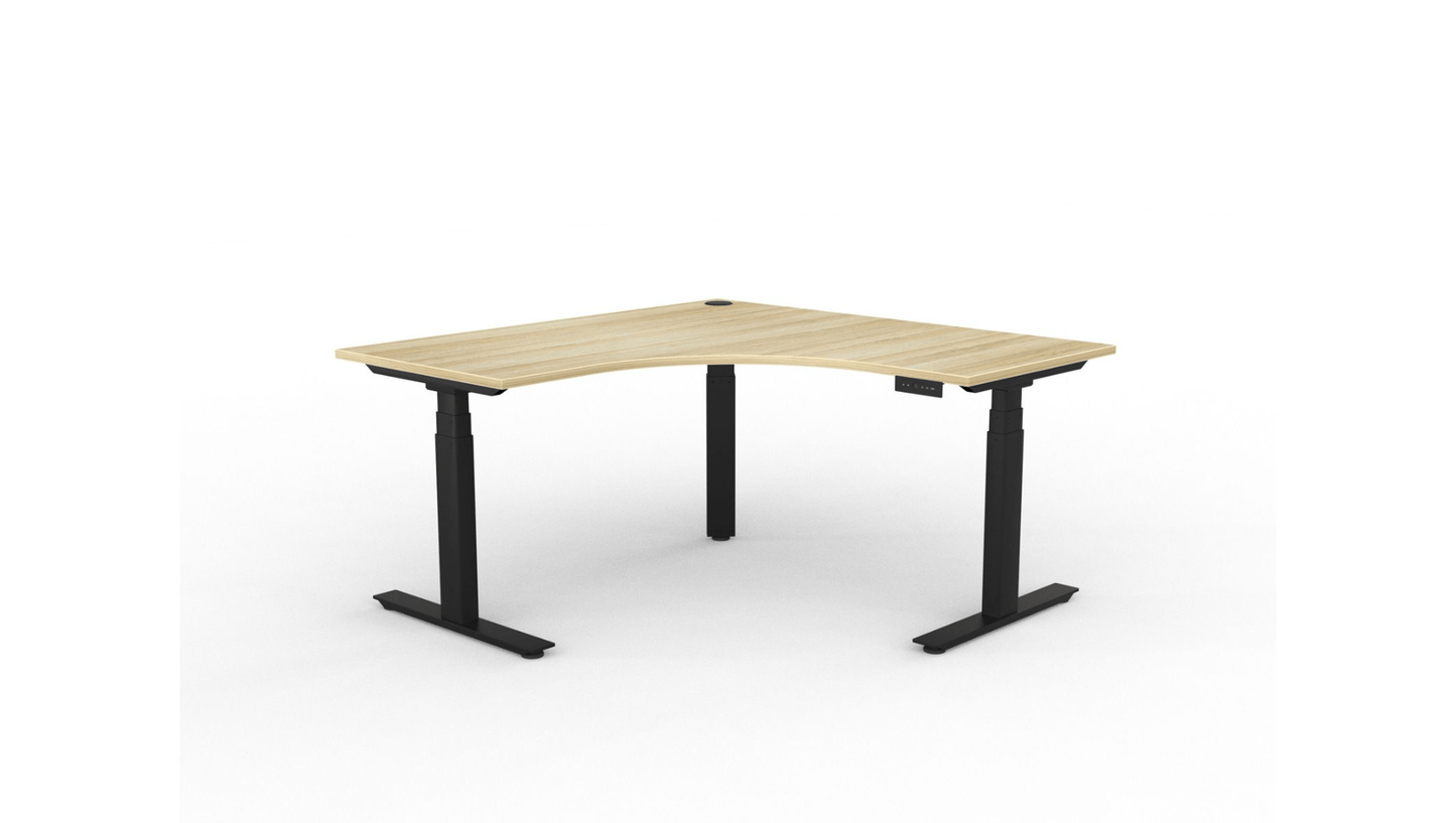 Desks Agile Electric 90° Workstation