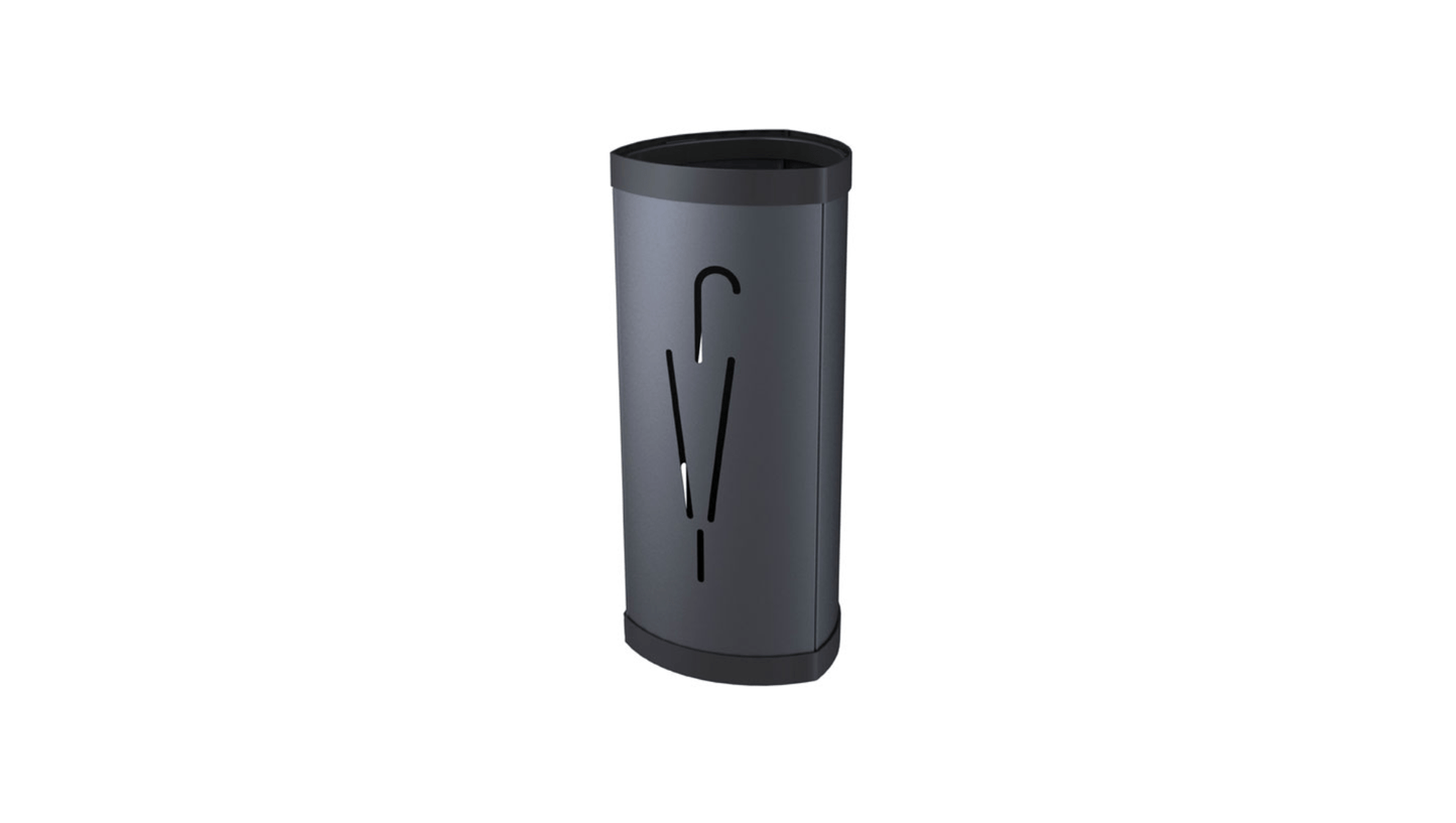 Accessories Black Alba Umbrella Bin