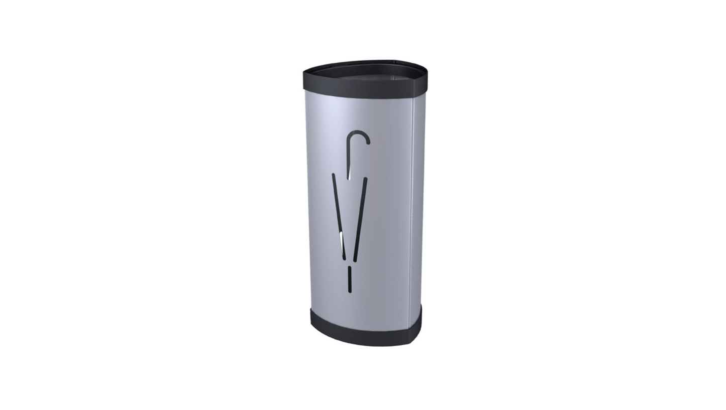 Accessories Silver Alba Umbrella Bin