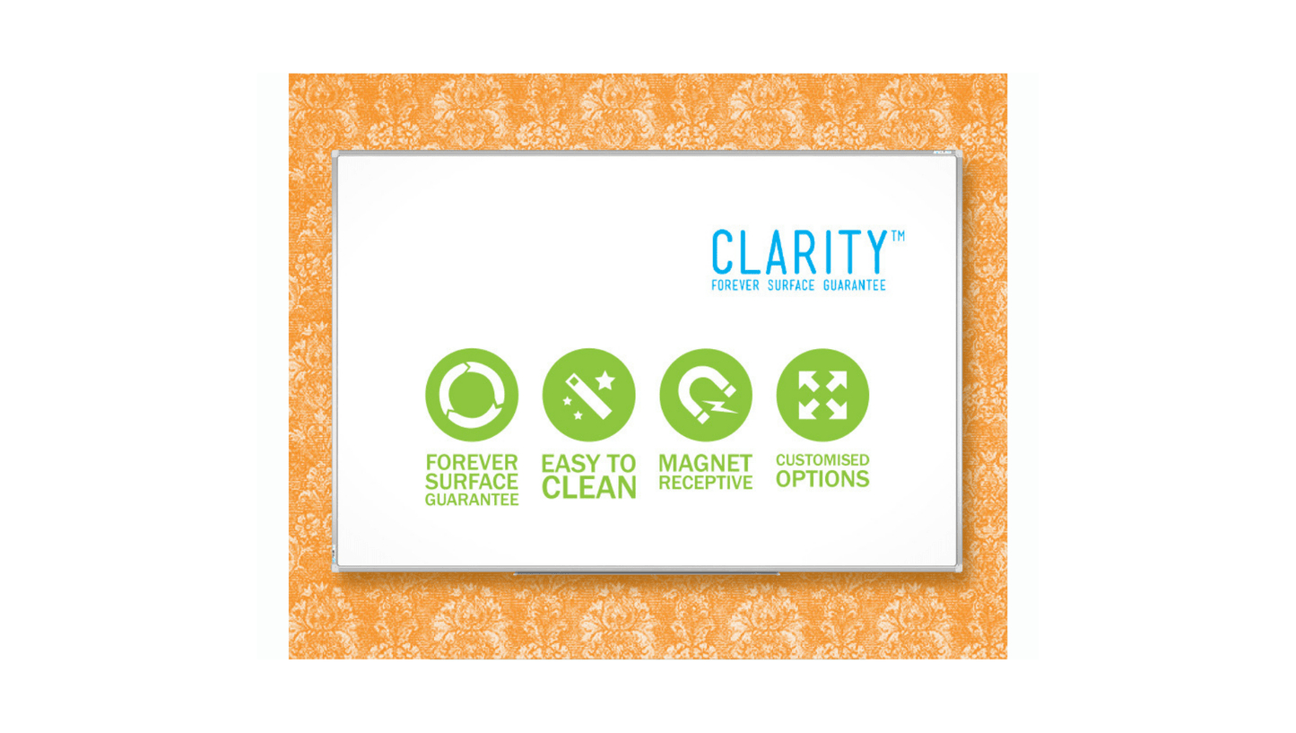 Accessories Clarity Porcelain WhiteBoards