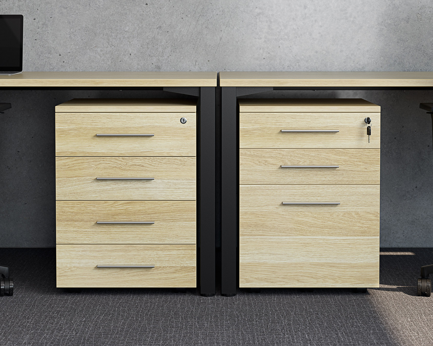 Cubit Mobile 4 Drawer Unit - McGreals