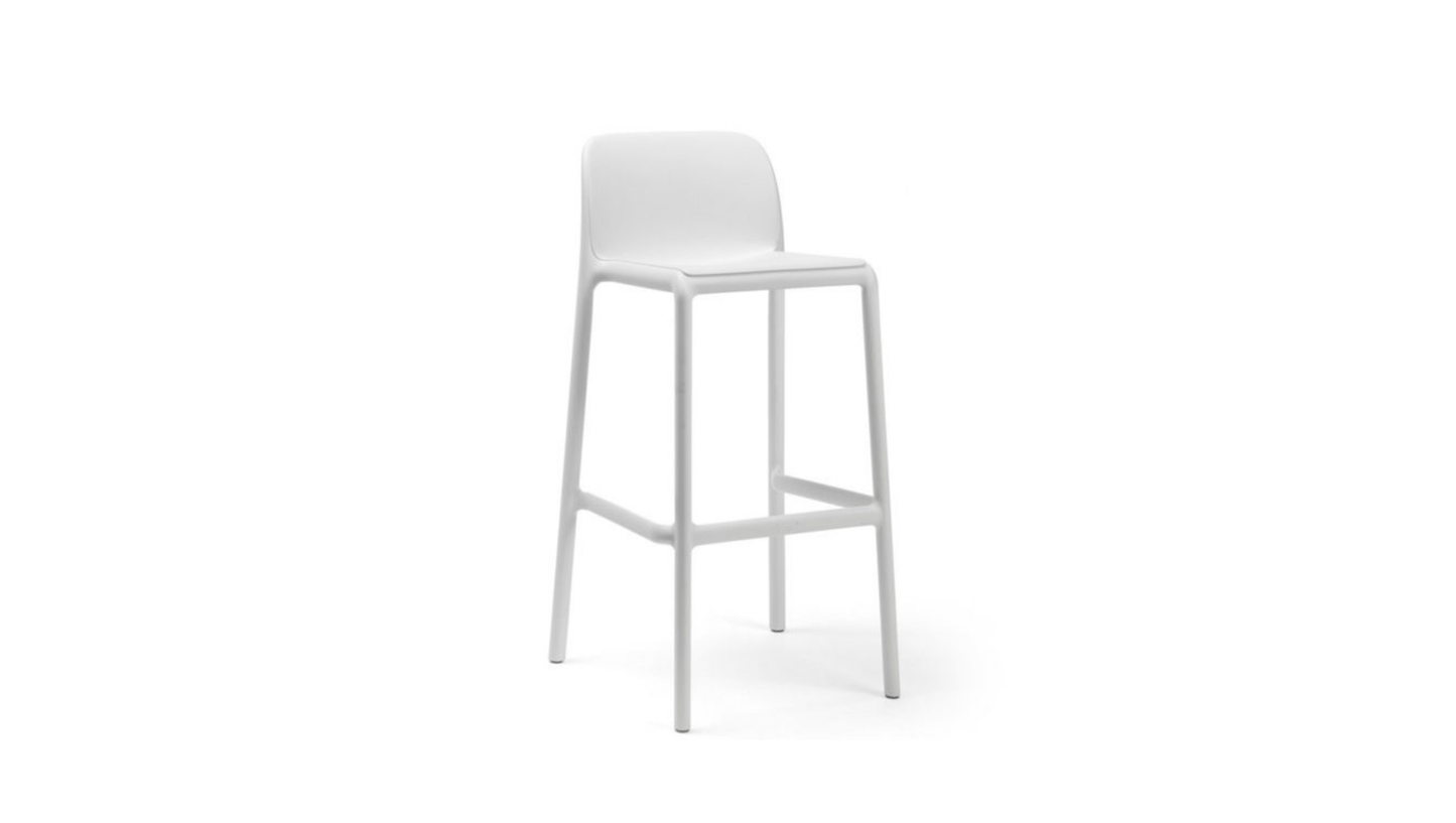 Seating 760mm / White Faro Barstool