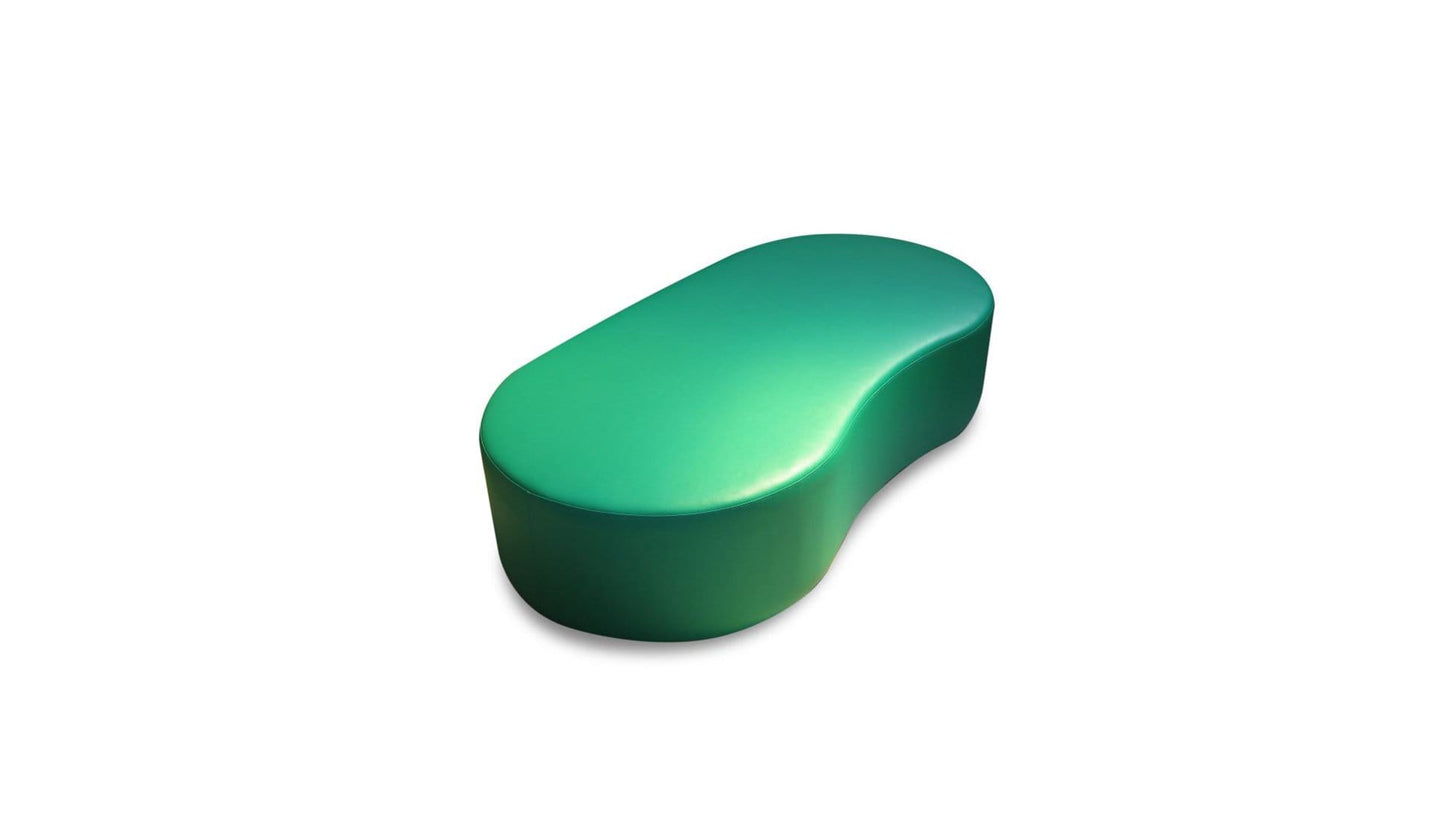 Soft Seating Kidney Ottoman