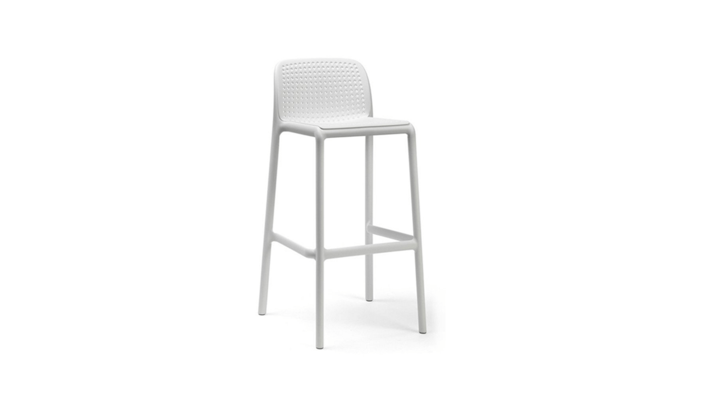 Seating 760mm / White Lido Barstool