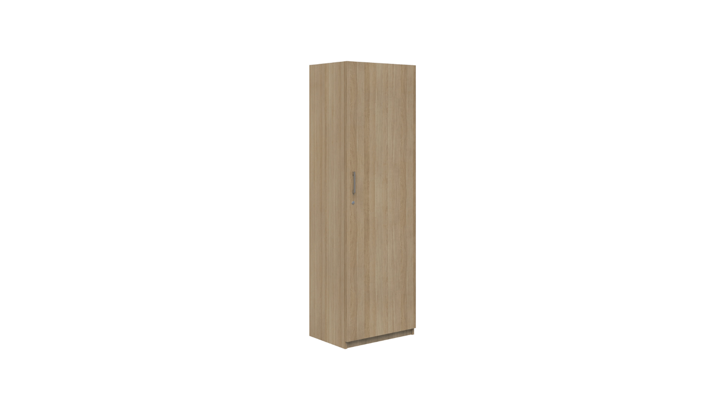 Filing and Storage Classic Oak Mascot Coat Cupboard