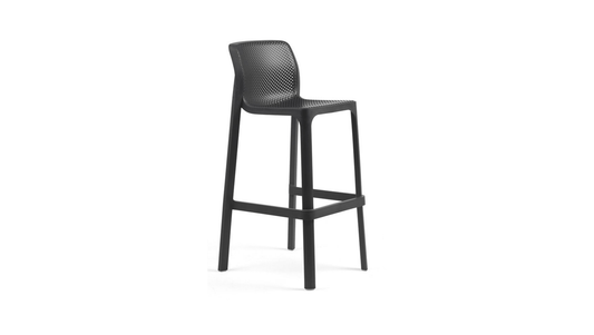 Seating 760mm / Charcoal Net Barstool