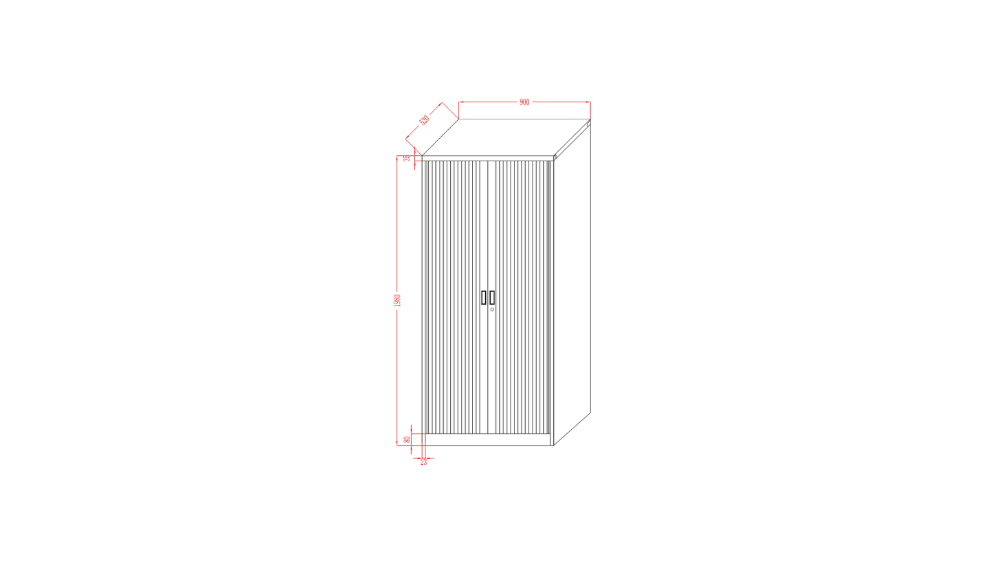 Order Tambour Cupboard