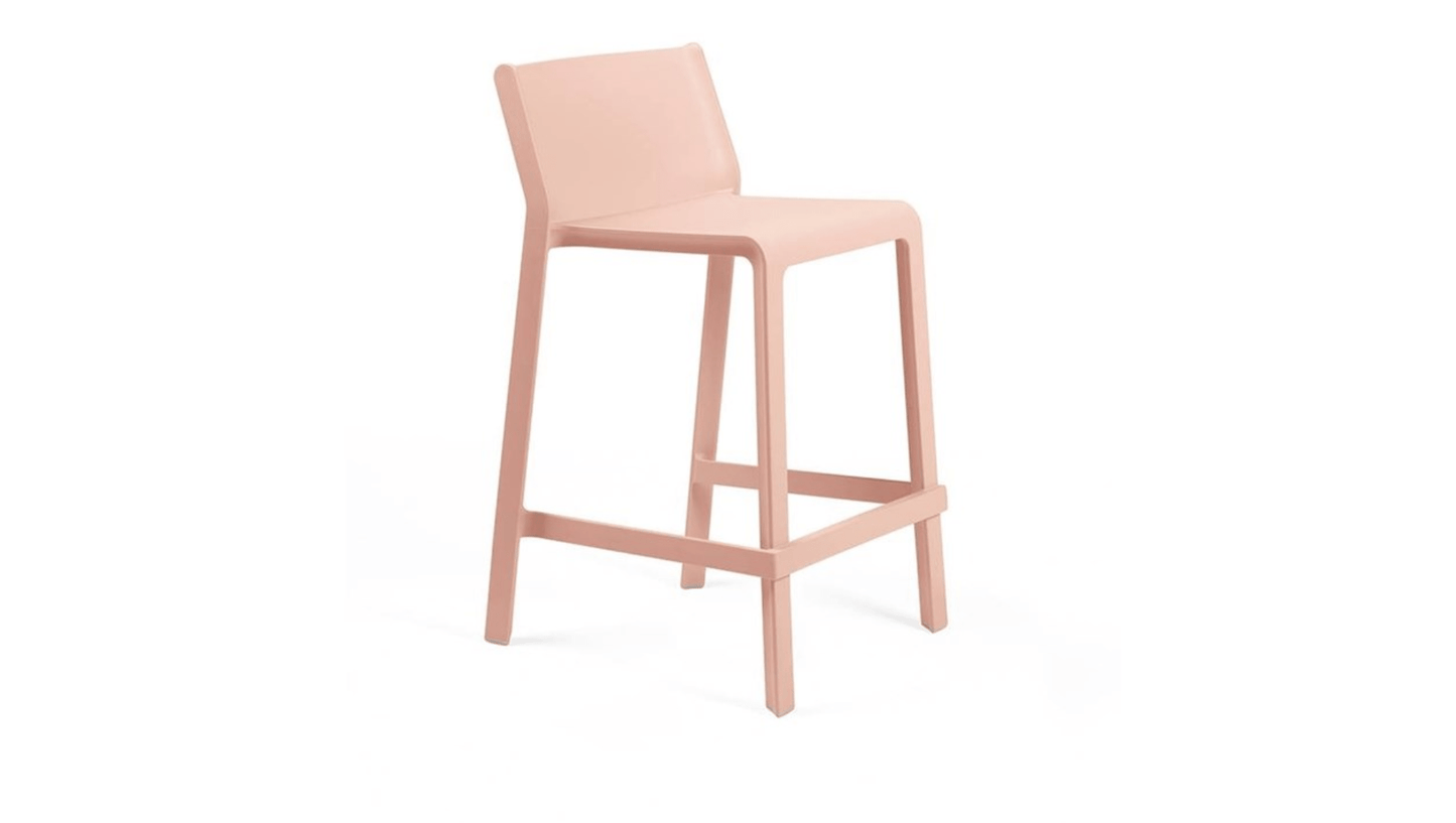Seating 650mm / Pink Rosa Trill Barstool