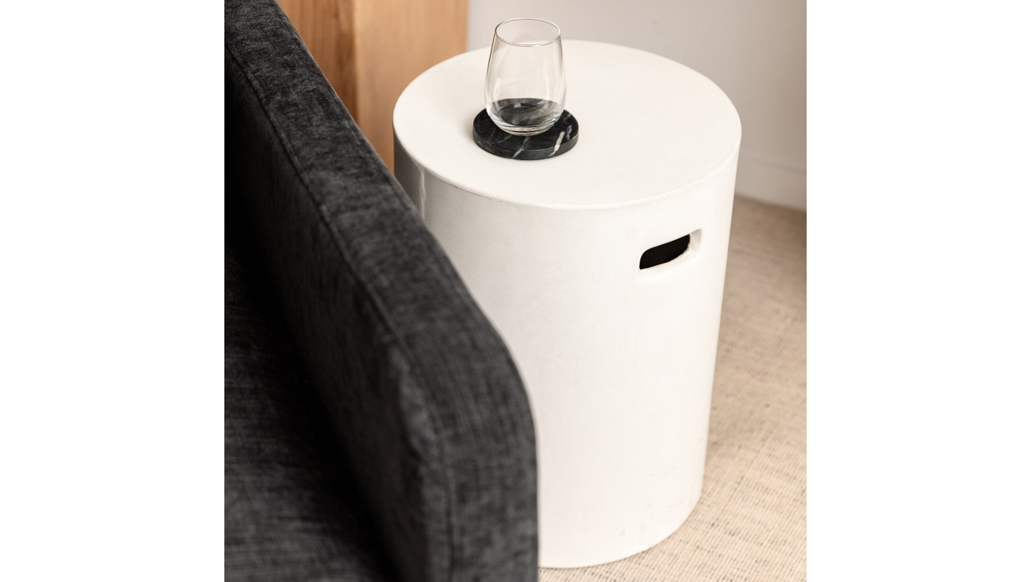 Pipe Concrete Stool / Side Table - McGreals