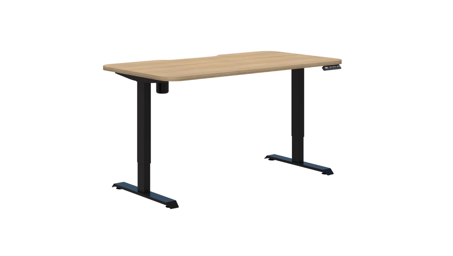 Duo II Electric Desk - Radius Corners - McGreals
