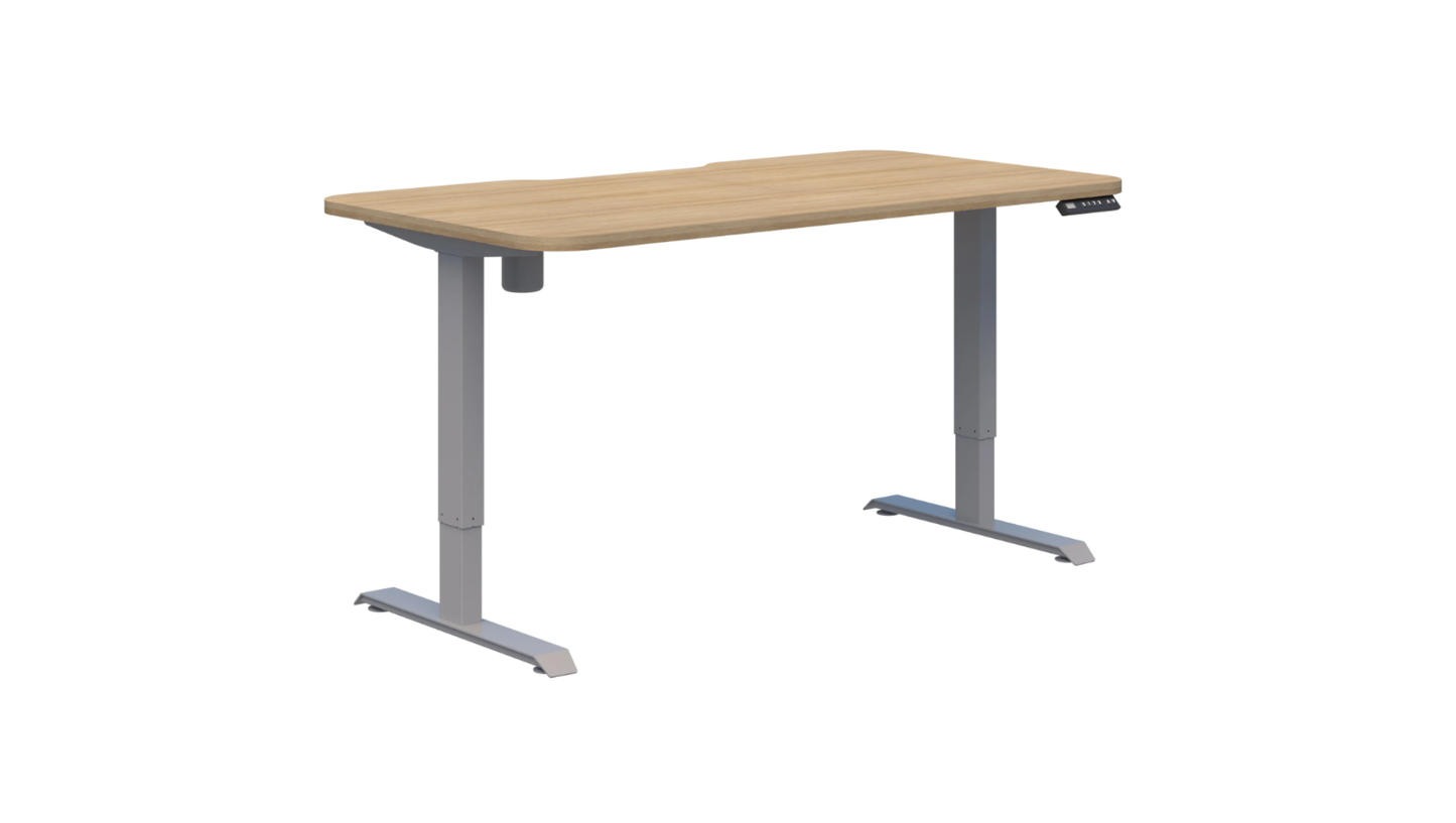 Duo II Electric Desk - Radius Corners - McGreals