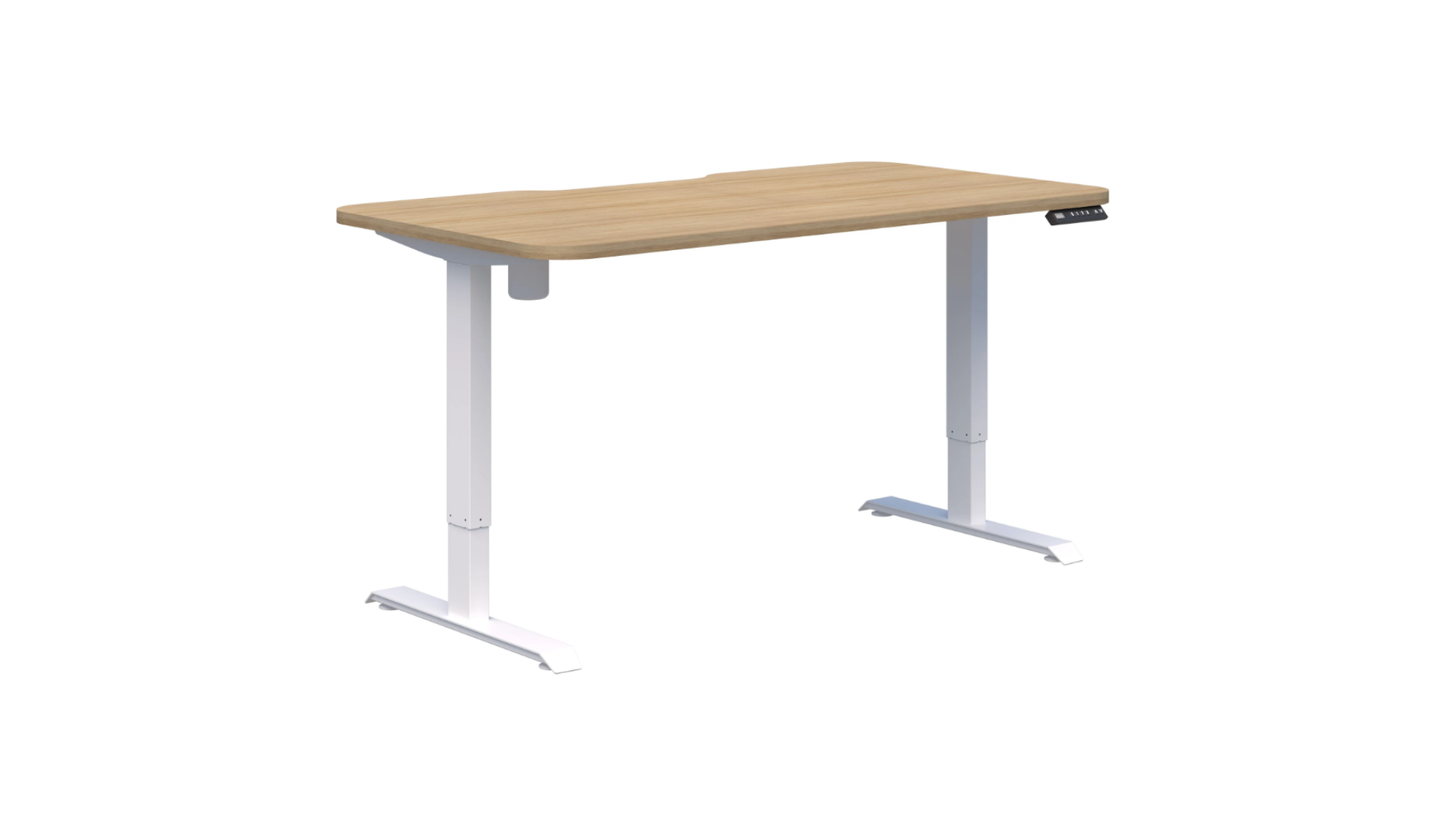 Duo II Electric Desk - Radius Corners - McGreals
