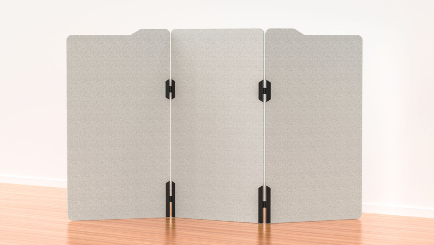 Milford Freestanding Partition 3 Panels