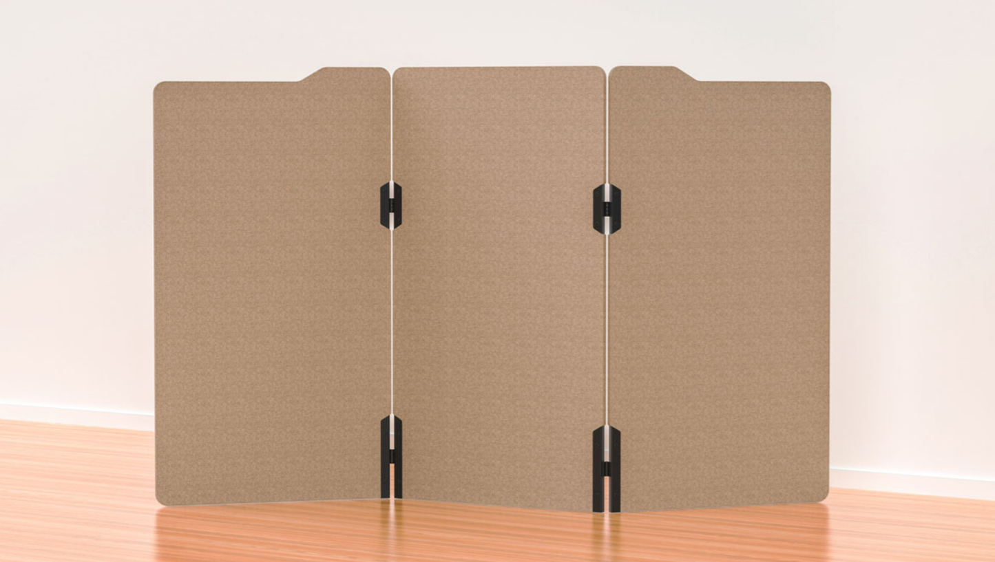Milford Freestanding Partition 3 Panels