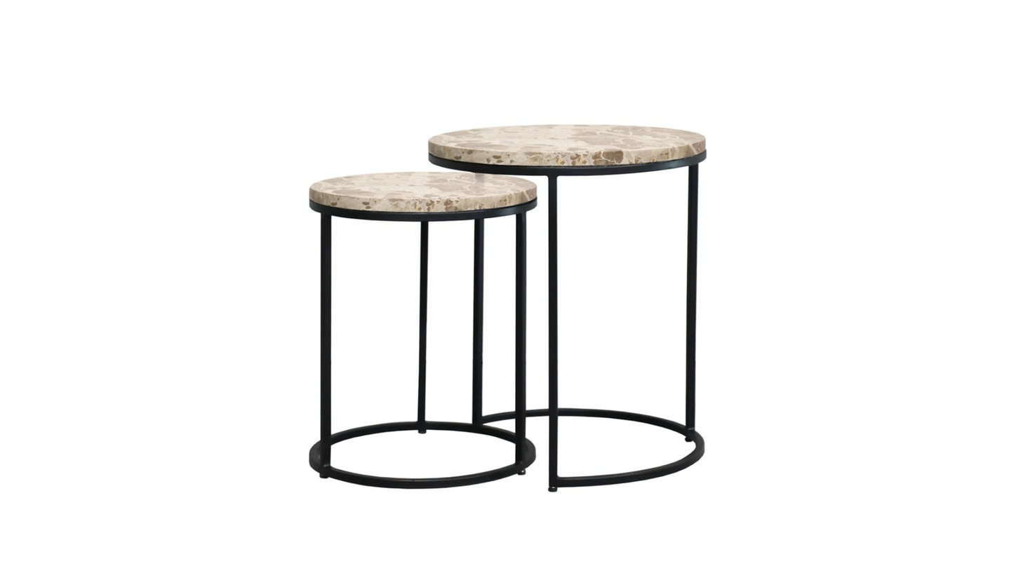 Monaco Nesting Side Table Set - McGreals