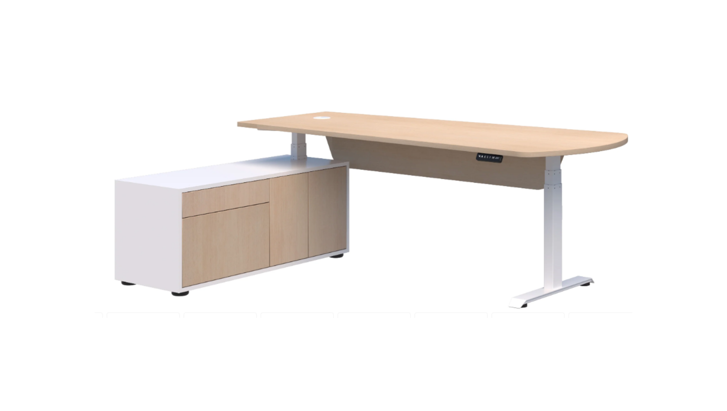 Summit II Executive Desk Storage Setting