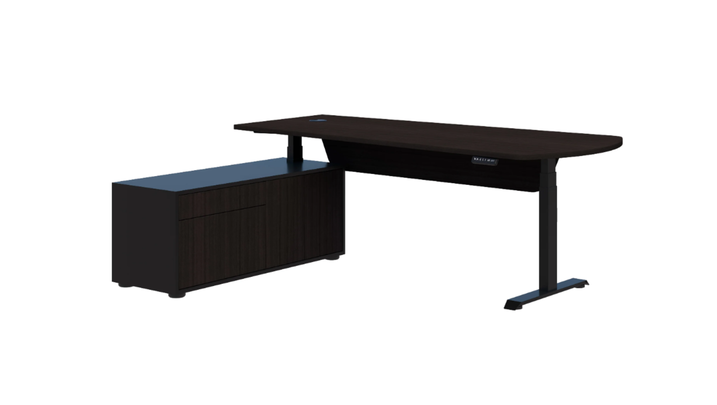 Summit II Executive Desk Storage Setting