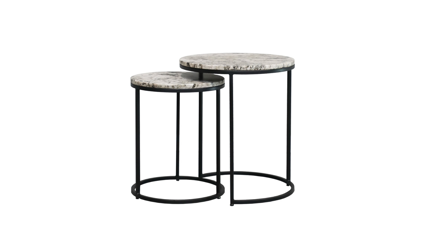 Monaco Nesting Side Table Set - McGreals