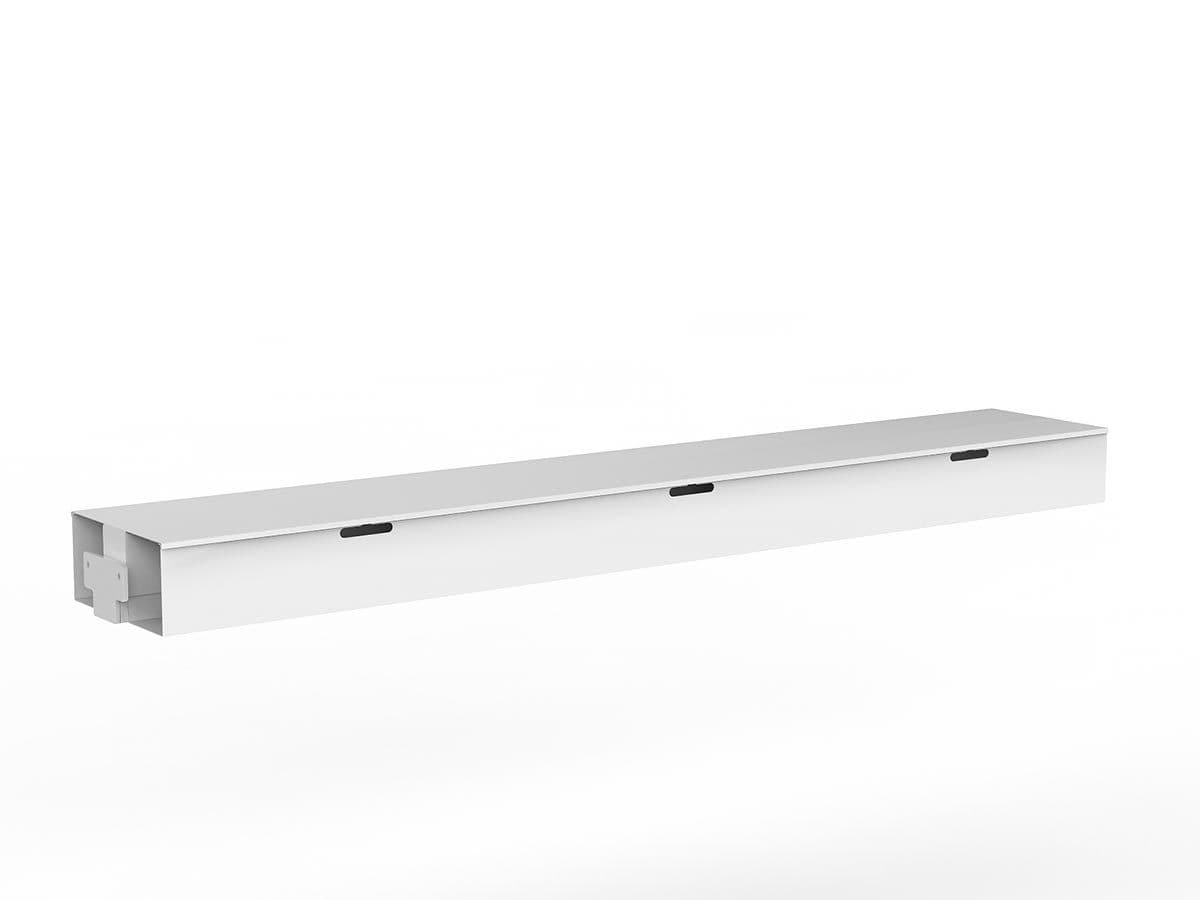 Accessories 1200mm / White Agile Cable Tray - shared desk