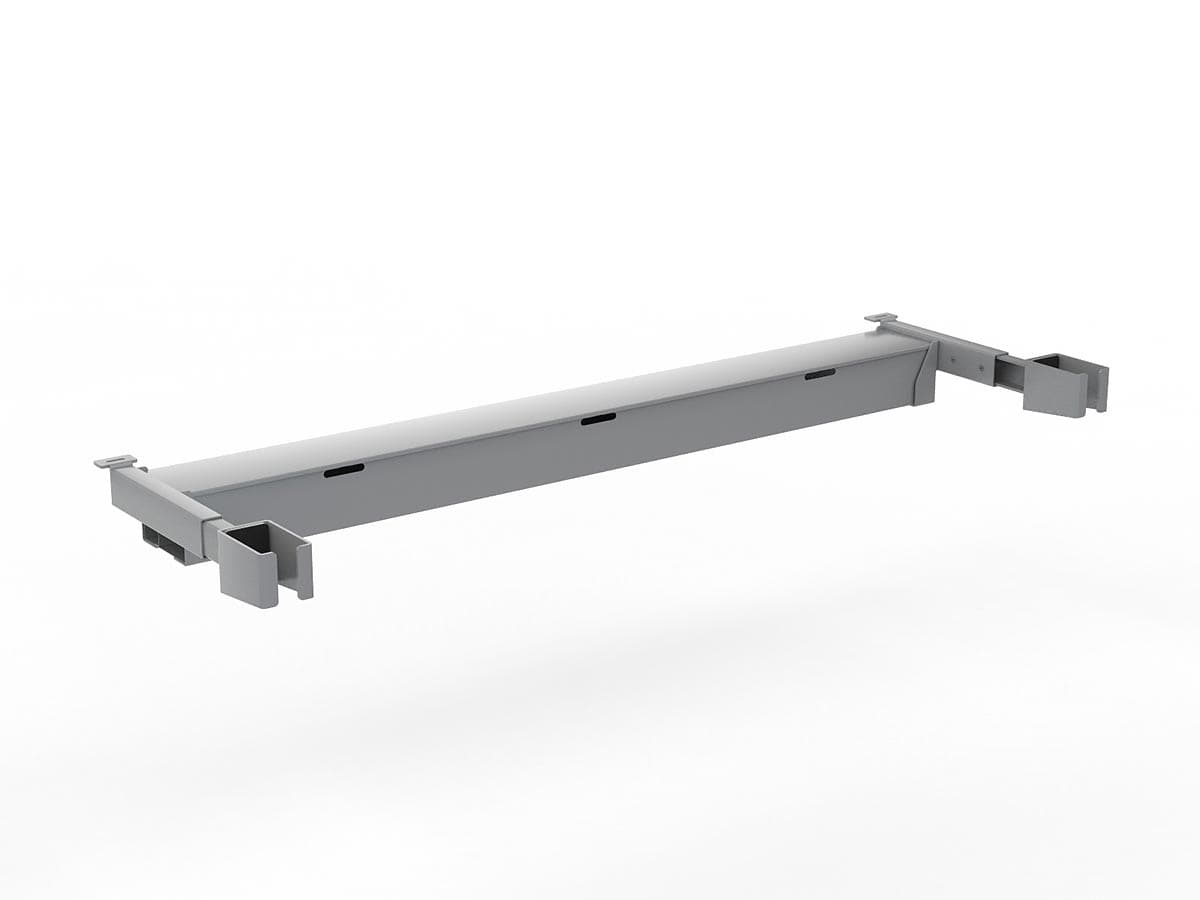 Accessories 1200mm / Silver Agile Cable Tray - single desk