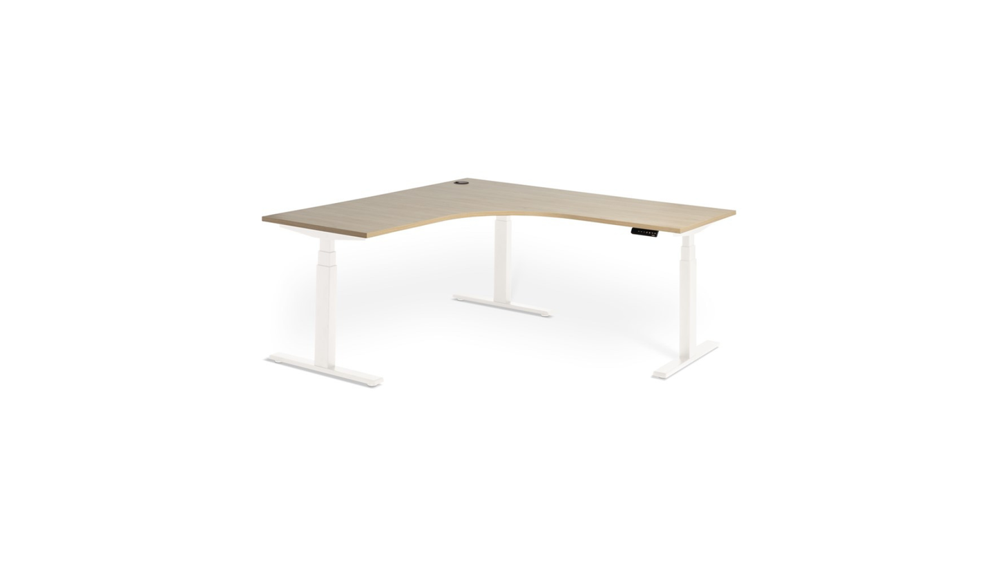 Enhance Electric Height Adjustable Corner Desk - McGreals