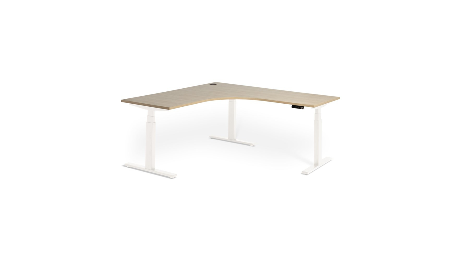Enhance Electric Height Adjustable Corner Desk - McGreals