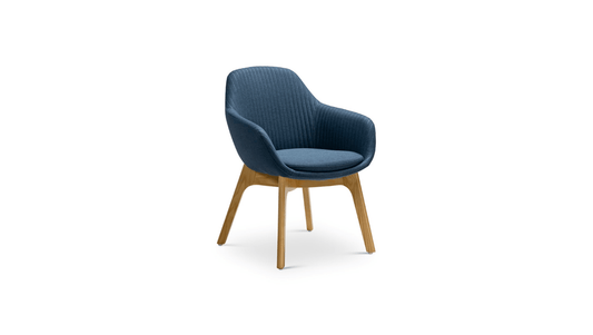 Soft Seating Wooden Ava Lounge Chair