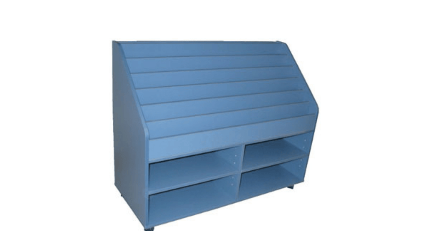 Filing and Storage 7 Tier - 1200mm x 500mm x 970mm Book Display