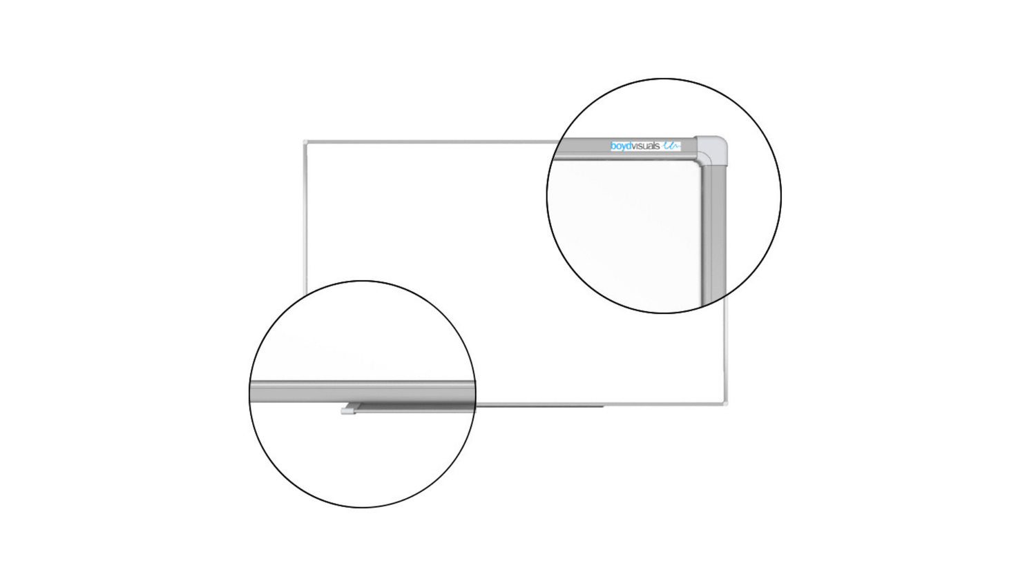 Accessories Clarity Porcelain WhiteBoards