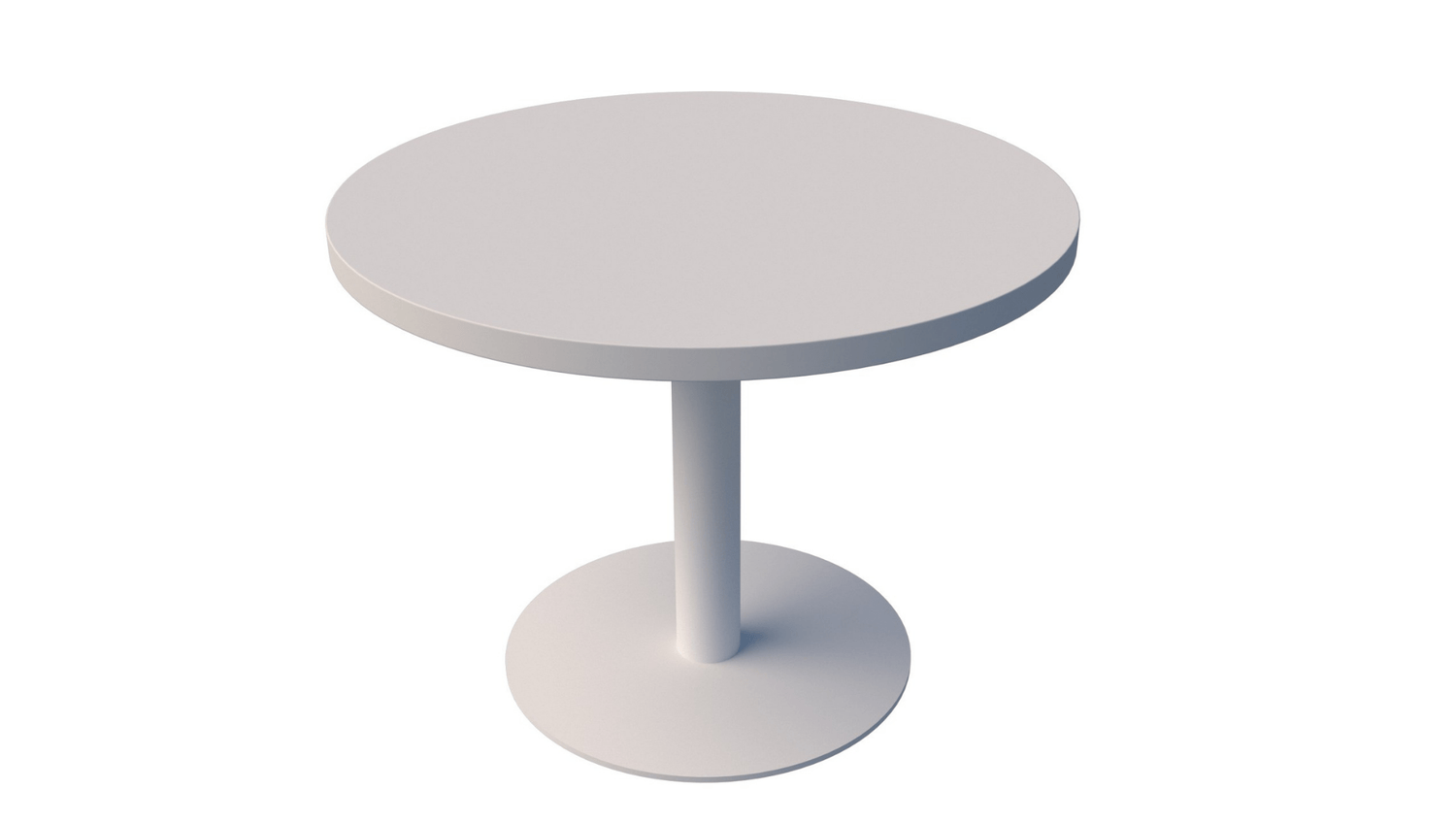 Tables 450DIA / White / White Classic Coffee Table