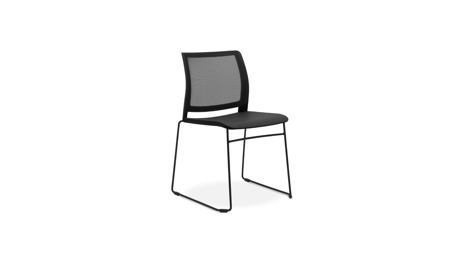 Seating Mesh Black Sled / No Fabric / No Fabric CS 02 Chair