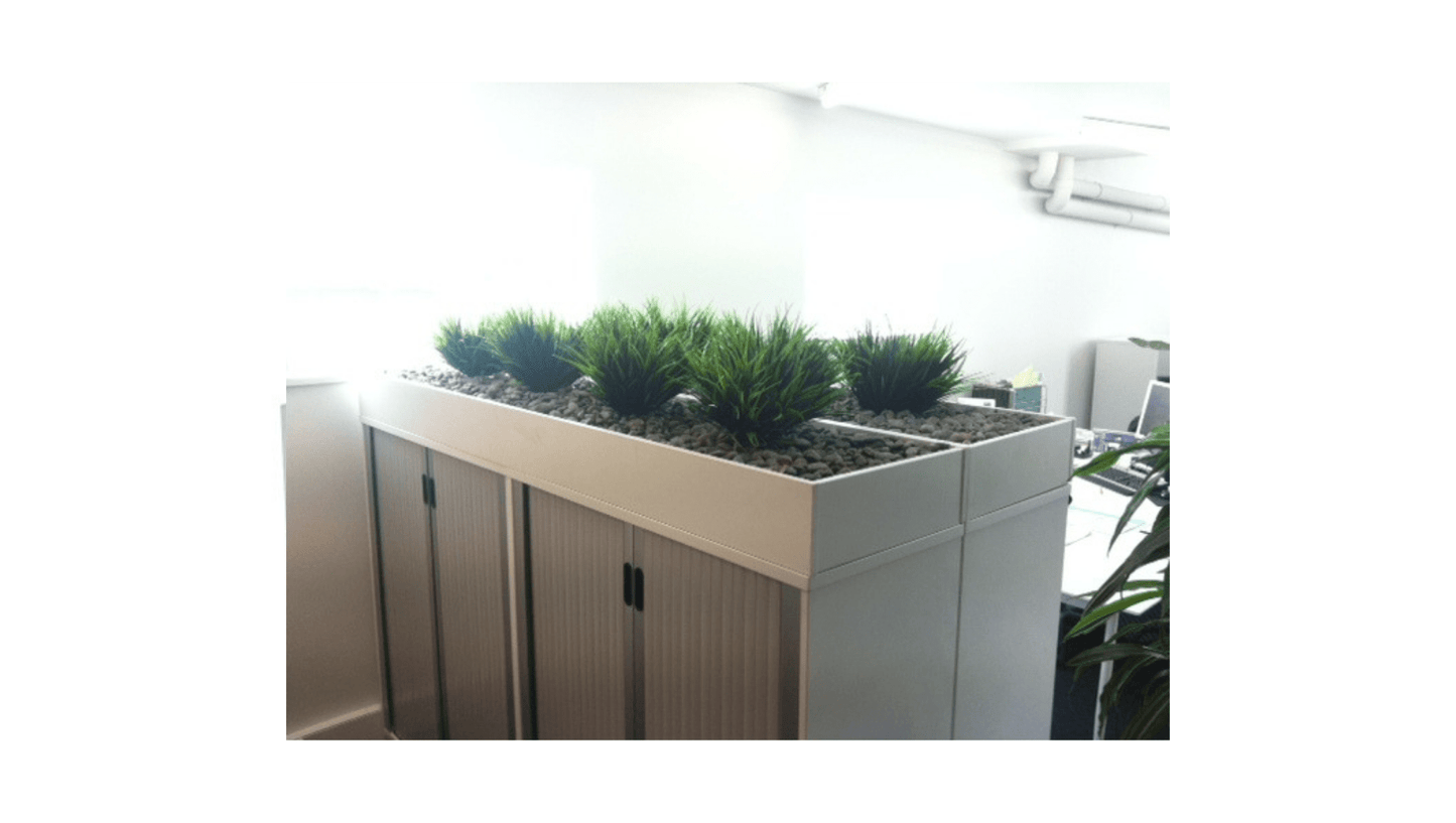 Filing and Storage Cubit Tambour Unit Planter Box