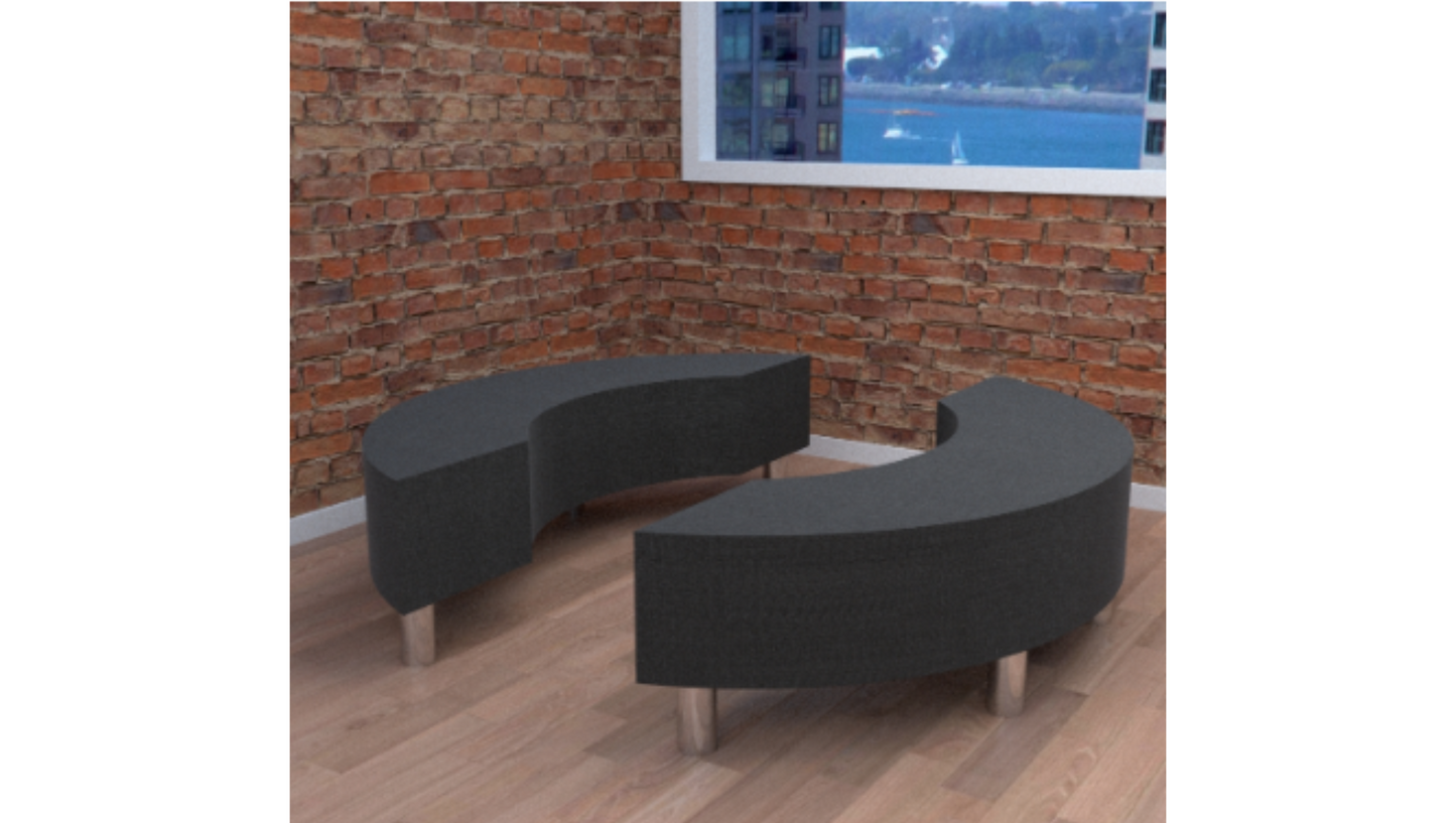 Curved Ottoman - McGreals