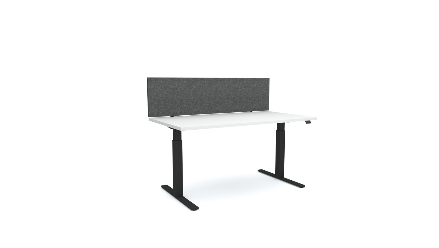 Acoustic Desk Screen Slate