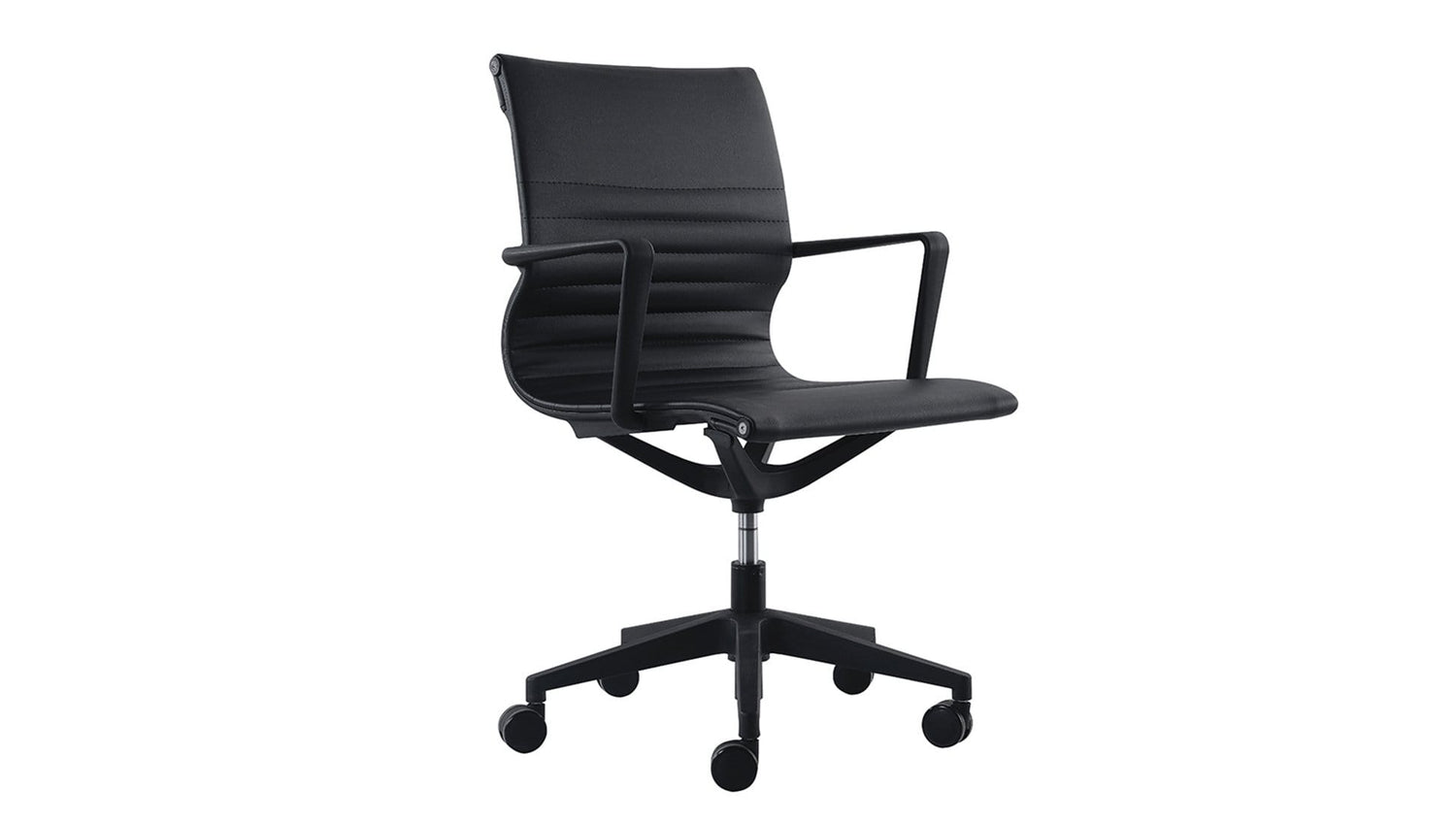 Seating Mid Back / Black PU Diablo Chair