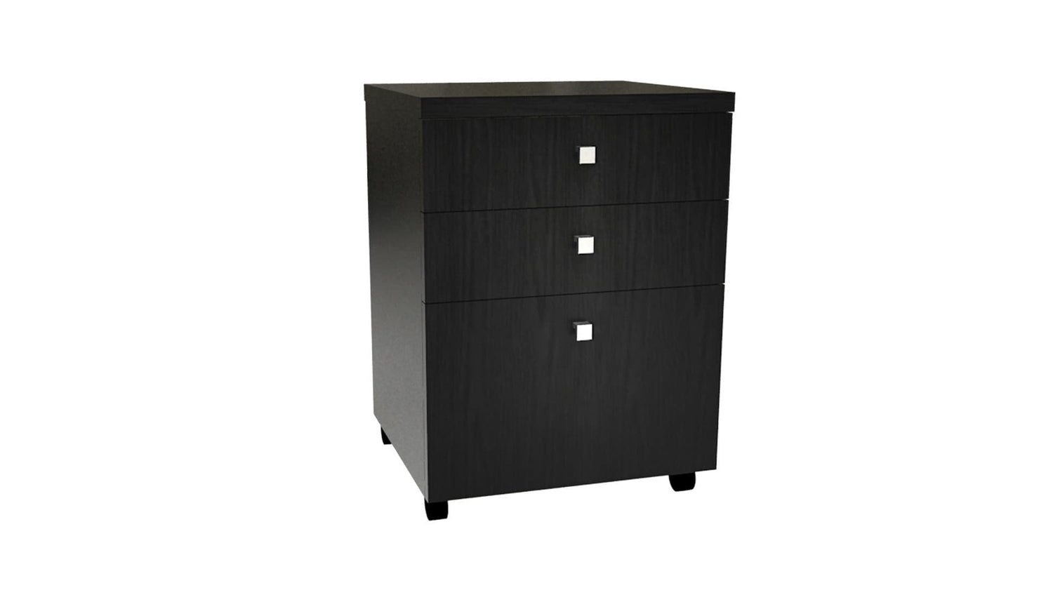 Filing and Storage Ebony Mobile 2 Drawers & File Unit