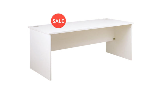 Desks WHITE 1200 x 600 Ergoplan Desk - White