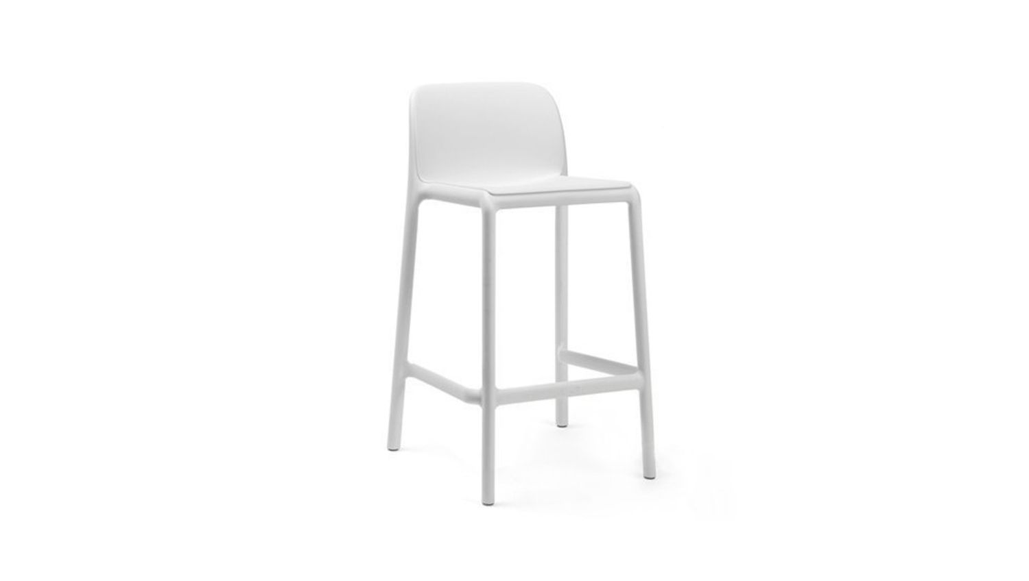 Seating 650mm / White Faro Barstool
