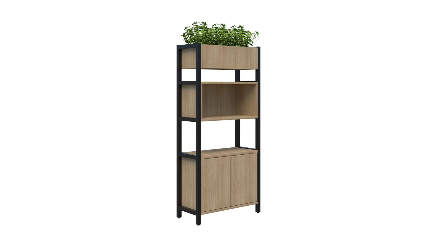 Filing and Storage Planter Display Wall - 5 Tier Grid 40 Range