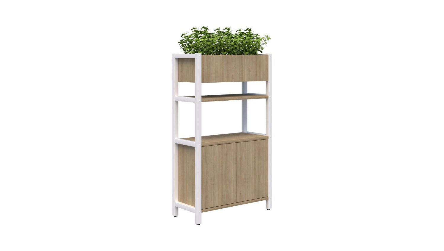 Filing and Storage Storage / Planter Display Wall - 4 Tier Grid 40 Range