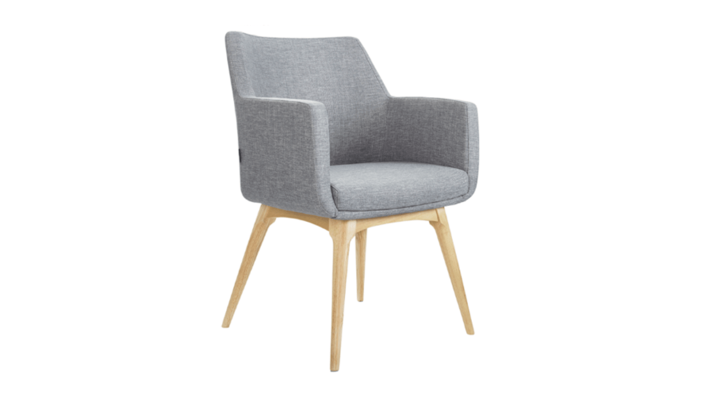 Soft Seating Pre-upholstered solid wooden legs Hady Chair