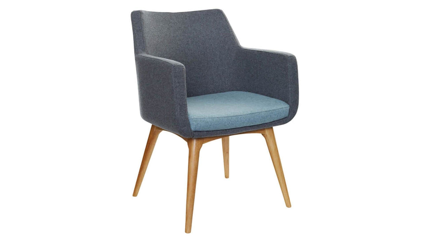 Soft Seating Solid Wooden Legs Hady Chair