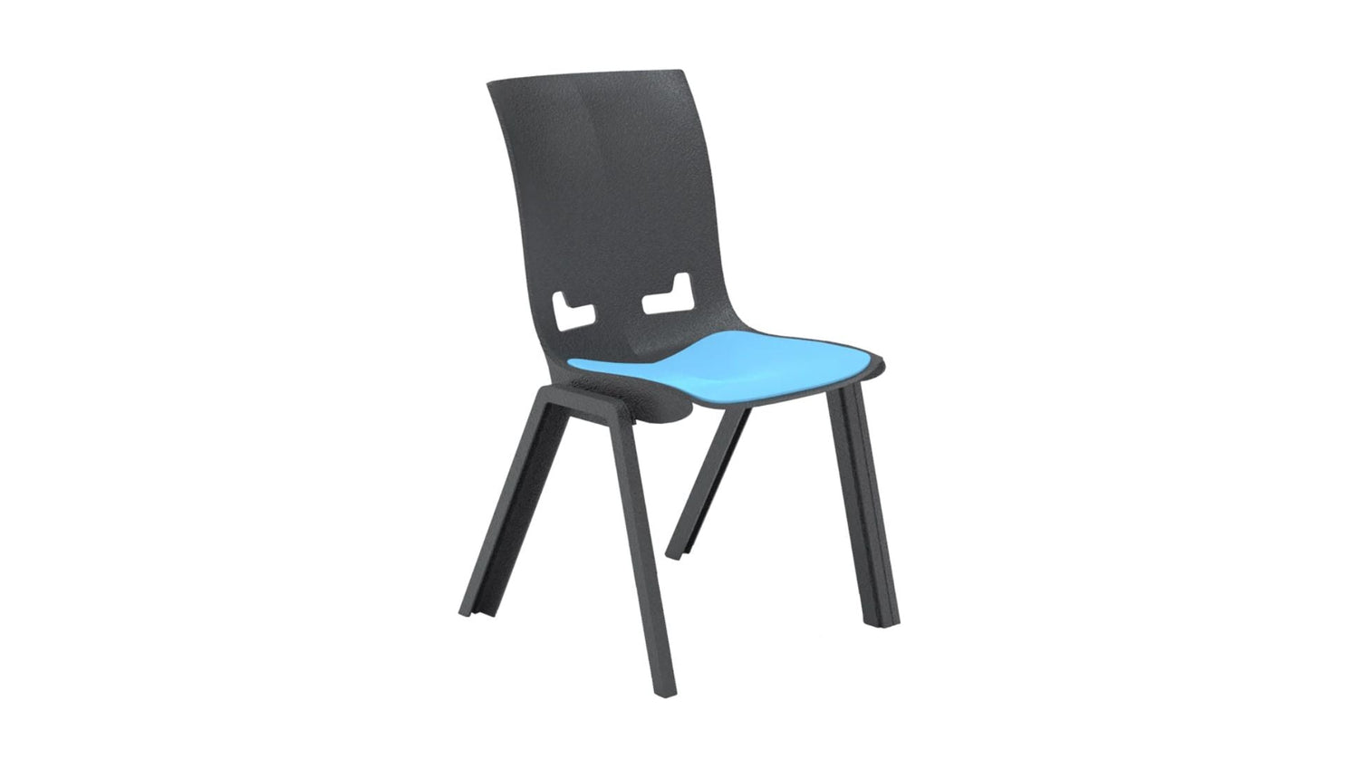 Seating Black / Sky Blue Hitch Chair