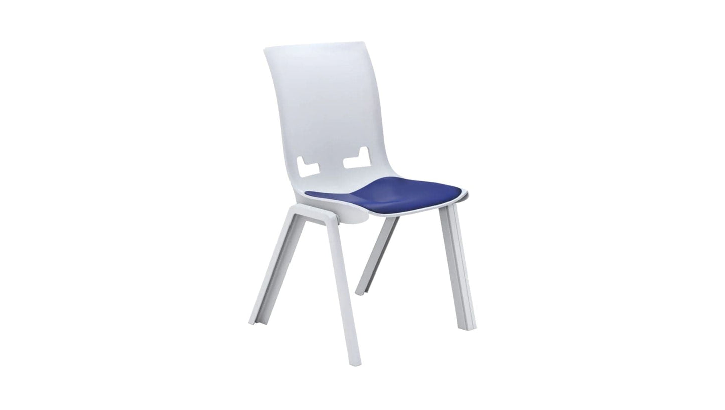 Seating White / Navy Blue Hitch Chair